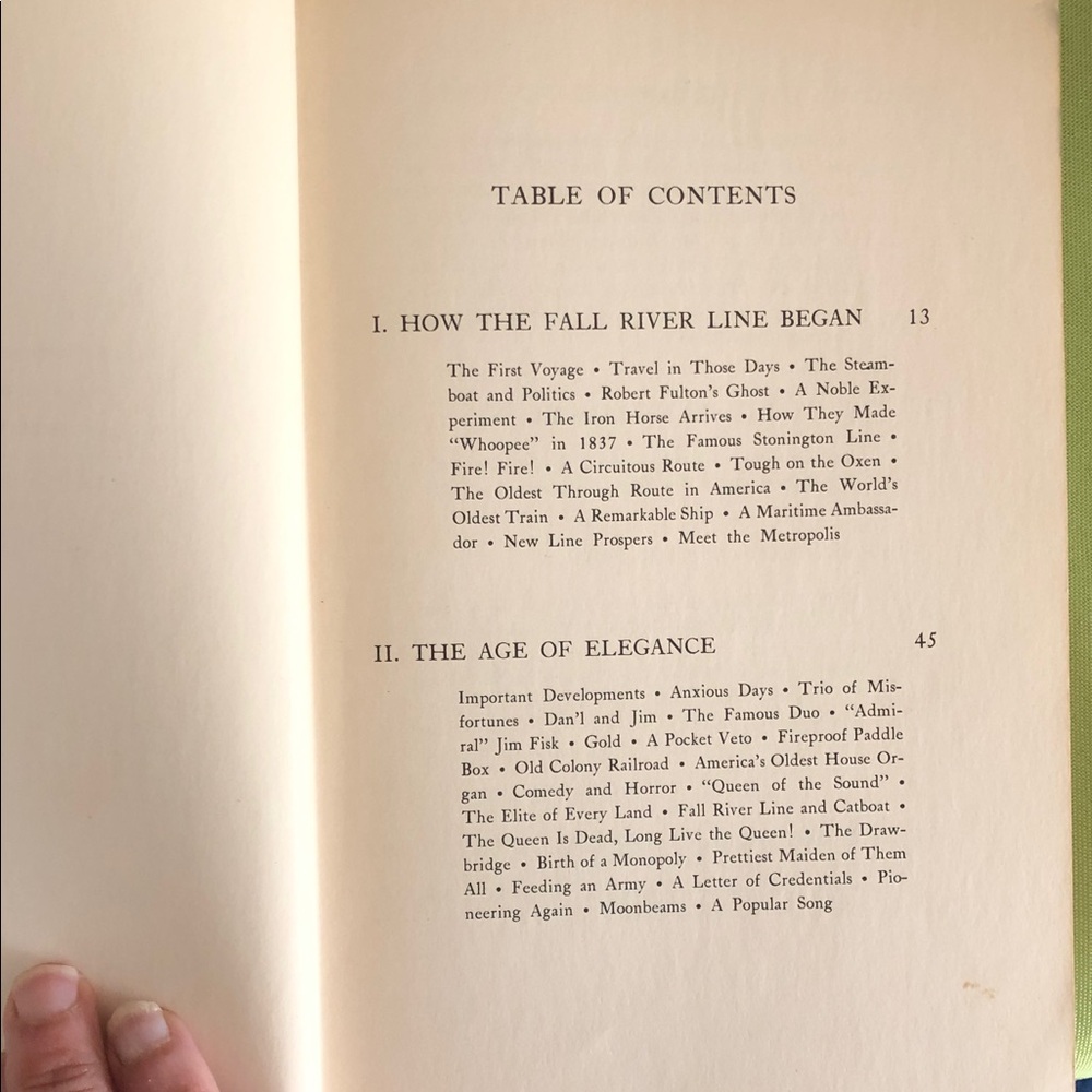 The Old Fall River Line Hardcover Book - Beige Spine - Picture 7 of 14
